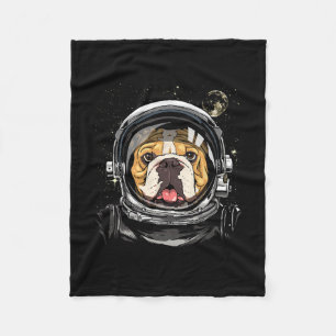 Manta Polar Astronauta Espacial Galaxia Astronomía Bulldog Ame