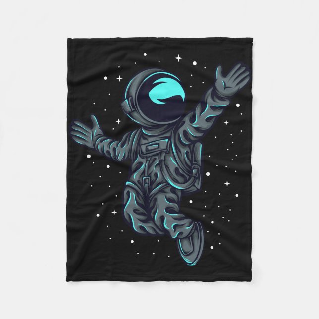 Manta Polar Astronauta Feliz (Anverso)