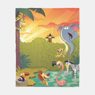 Manta Polar Atardecer En El Agujero