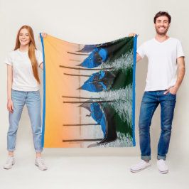 Manta Polar Atardecer en Venecia