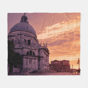 Manta Polar Atardecer sobre la Basílica de Venecia