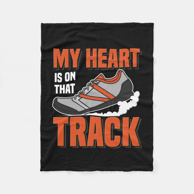 Manta Polar Atletismo De Pista Y Campo (Anverso)