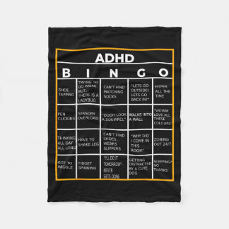 Manta Polar Au Mental Health Awareness Day Adhd Bingo Funny