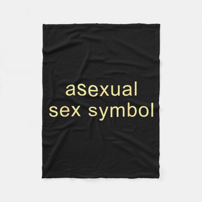 Manta Polar Aual Symbol Funny Pride Lgbtq Ace  (Anverso)