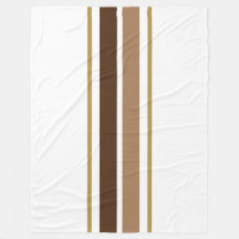 Audaz Cocoa Mocha Carreras Marrón Tiras Sobre Blan