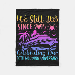 Manta Polar Aún lo hacemos 10º aniversario de boda 10 años cas