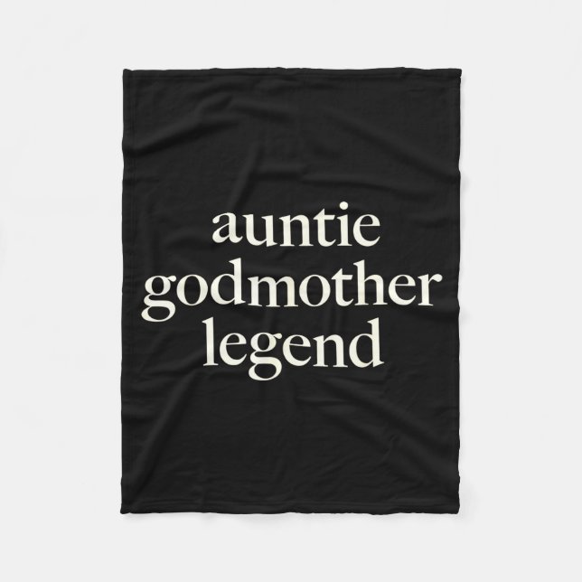 Manta Polar Aunt Godmother Legend Funny Godparent S Gift Aunt  (Anverso)