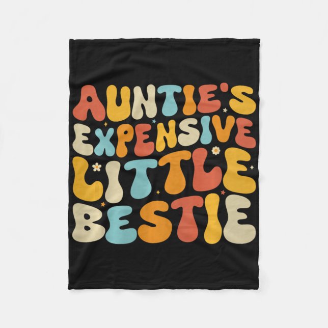 Manta Polar Auntie's Expensive Little Ie, Funny New Aunt Nephe (Anverso)