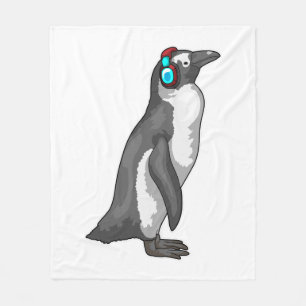 Manta Polar Auriculares Penguin Music