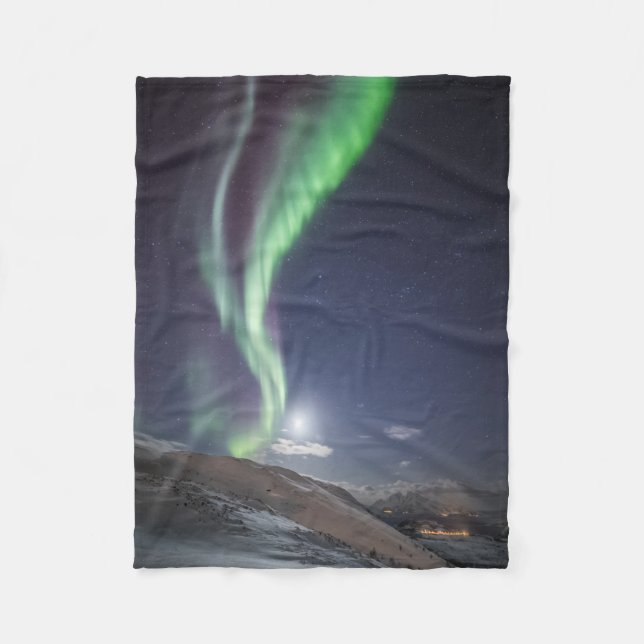 Manta Polar Aurora Borealis Noruega (Anverso)