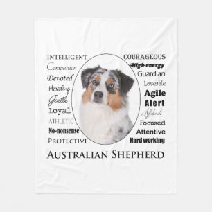Manta Polar Aussie Traits Fleece Blanket