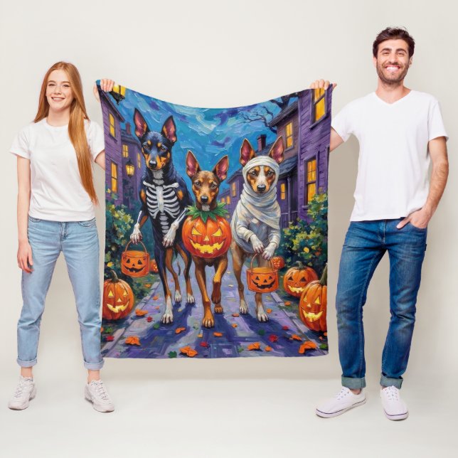 Manta Polar Australian Kelpie Trick-or-Treating Halloween  (In situ)