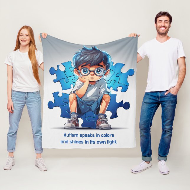 Manta Polar Autismo- (In situ)