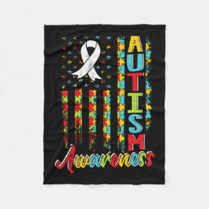Manta Polar Autismo Conciencia Autista Autistas Autistas Apoya