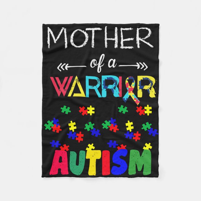 Manta Polar Autismo - Fleece Blanket, 30 "x40" (Anverso)