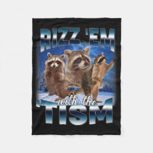 Manta Polar Autismo Gracioso Rizz Em Con El Tismo Meme Autista