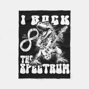 Manta Polar Autismo Trex Autismo Infinito I Rock The Spectrum