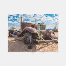 Manta Polar Auto viejo y abandonado #3 en Solitaire, Namibia