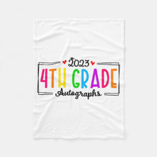 Manta Polar Autografo 2023 4º Graduado