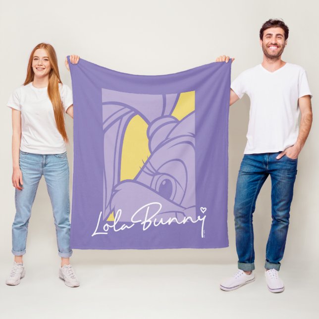 Manta Polar Autografo de retrato de Lola (In situ)