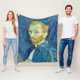 Manta Polar Autorretrato de Vincent Van Gogh 1889
