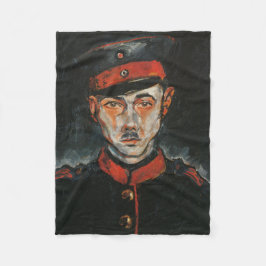 Manta Polar Autorretrato (por Walter Gramatté)