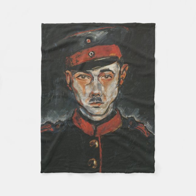 Manta Polar Autorretrato (por Walter Gramatté) (Anverso)