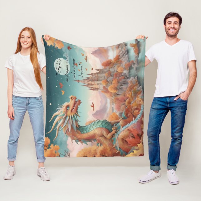 Manta Polar Autumn Dragon River Castle Starry Night Text (In situ)