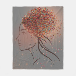 Manta Polar Autumn Goddess – Feminine Seasonal Art