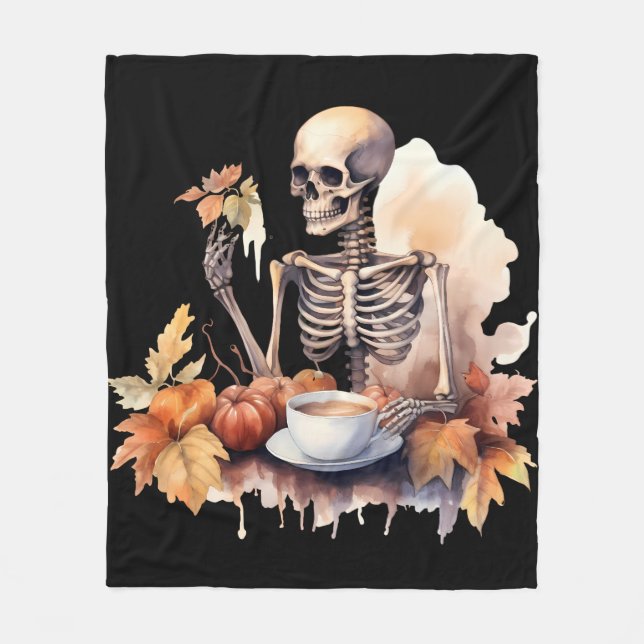 Manta Polar Autumn Skeleton (Anverso)