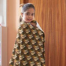 Manta Polar Autumn Squash Still Life Photo Pattern