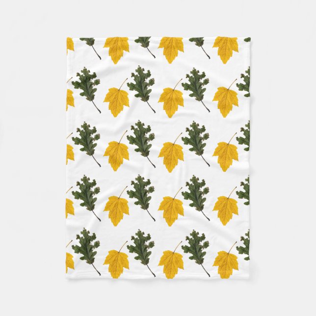 Manta Polar Autumn Symmetry Leaf Pattern (Anverso)