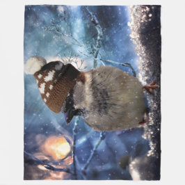 Manta Polar AVE con TAPÓN DE INVIERNO