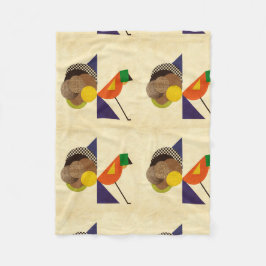 Manta Polar Ave geométrica