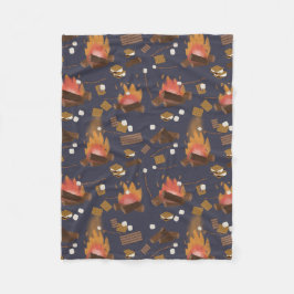 Manta Polar Aventura al aire libre y malvaviscos