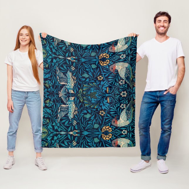 Manta Polar Aves de William Morris (In situ)