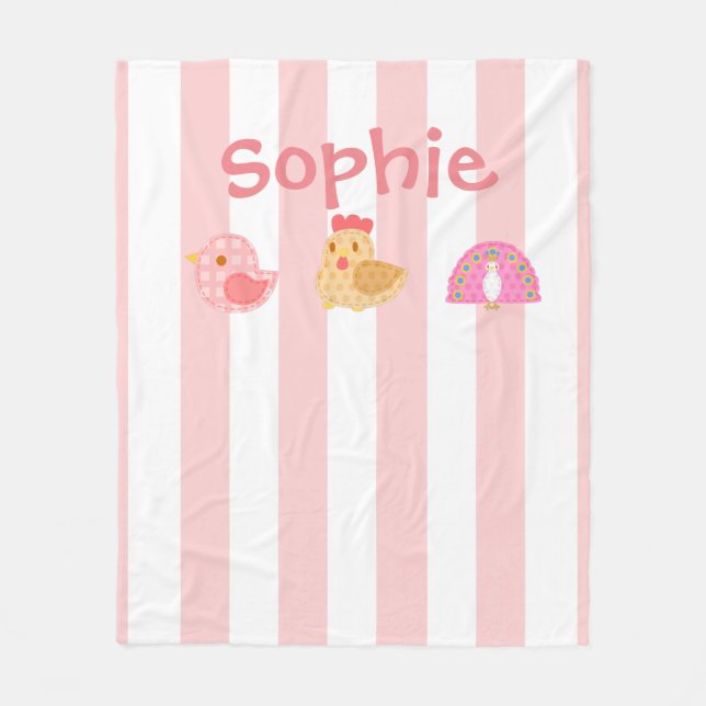 Manta Polar Aves dultas y cortas (Anverso)