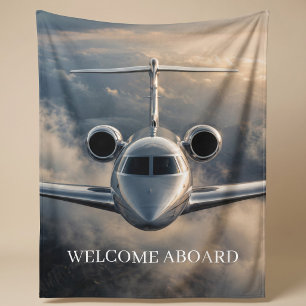 Manta Polar Avión Privado Ejecutivo