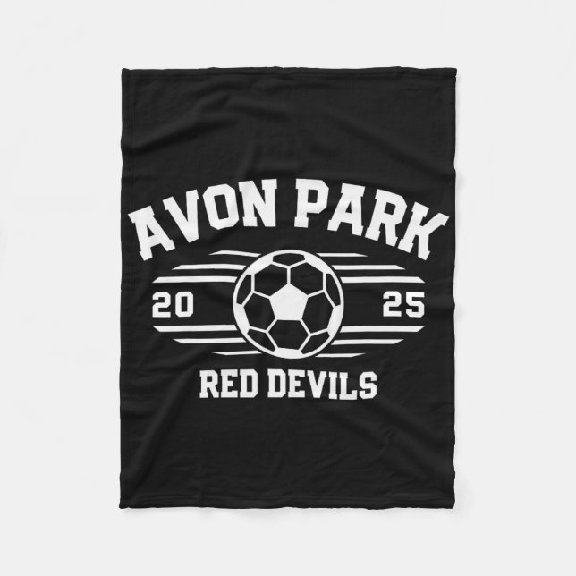 Manta Polar Avon Park Red Devils Fútbol Byll 2025  (Anverso)