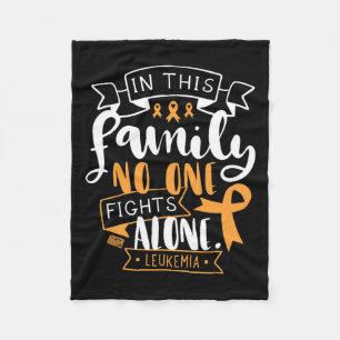 Manta Polar Awareness Bone Marrow Family (Familia de Médula Ós