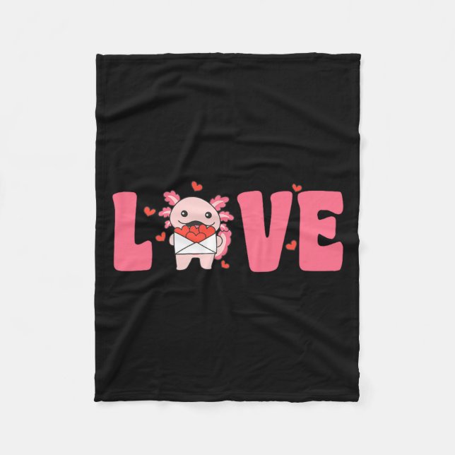 Manta Polar Axolotl Animals With Hearts Love Premium Tri-blend (Anverso)