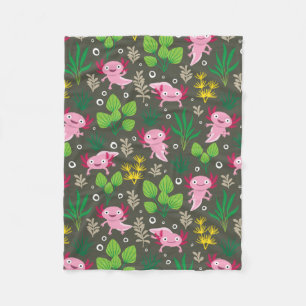 Manta Polar Axolotl Fleece Blanket
