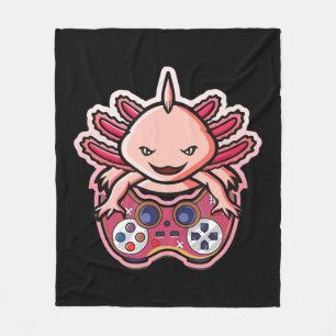 Manta Polar Axolotl Juegos Niños Chicas Anime Videojuego Ga