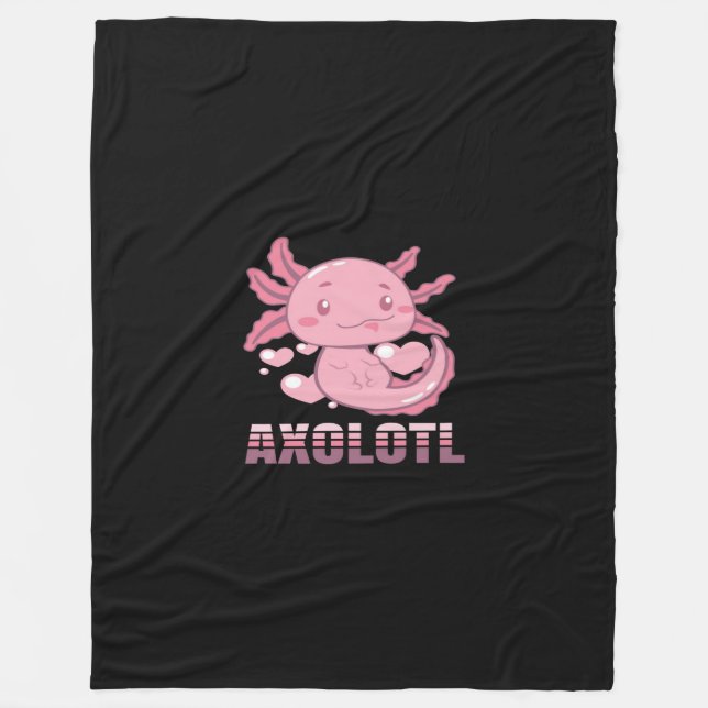 Manta Polar Axolotl Lastim Terrario | Animal de Cuta | Amantes (Anverso)