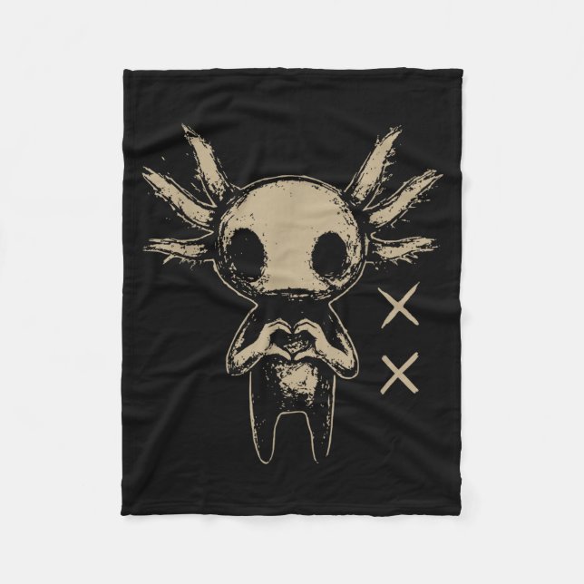 Manta Polar Axolotl Still Emo Goth  (Anverso)