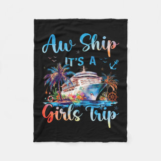 Manta Polar Ay Caramba Es Un Viaje De Chicas Divertido Crucero