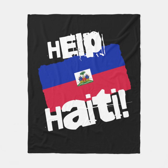 Manta Polar ¡Ayuden a Haití! (Anverso)