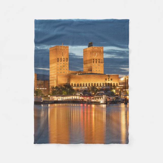 Manta Polar Ayuntamiento de Oslo Noruega (Anverso)