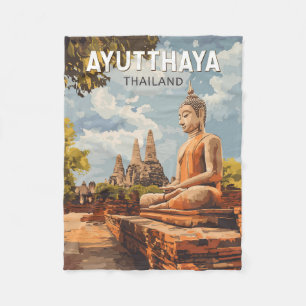 Manta Polar Ayutthaya Tailandia Viaje a la intemperie