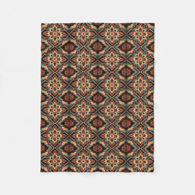 Manta Polar Aztec Design Fleece Blanket (Anverso)